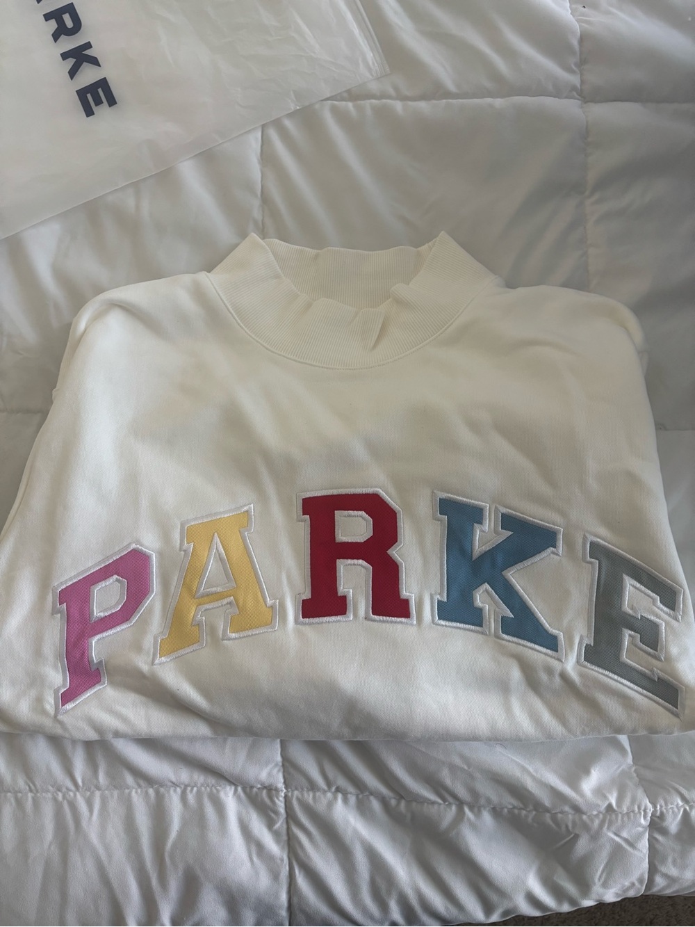 Parke heritage mock neck